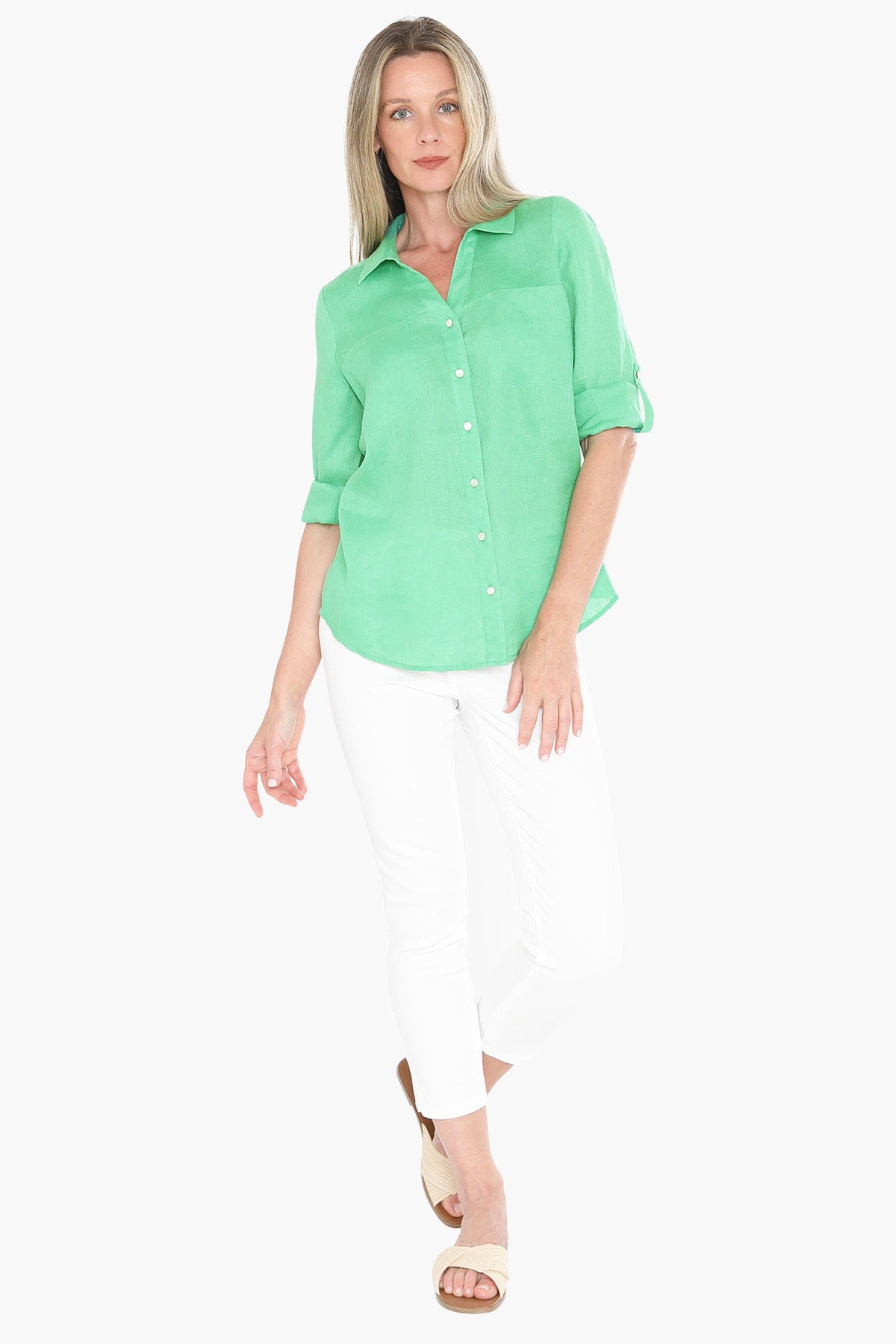 2 Pocket L/S Shirt (596J3062)