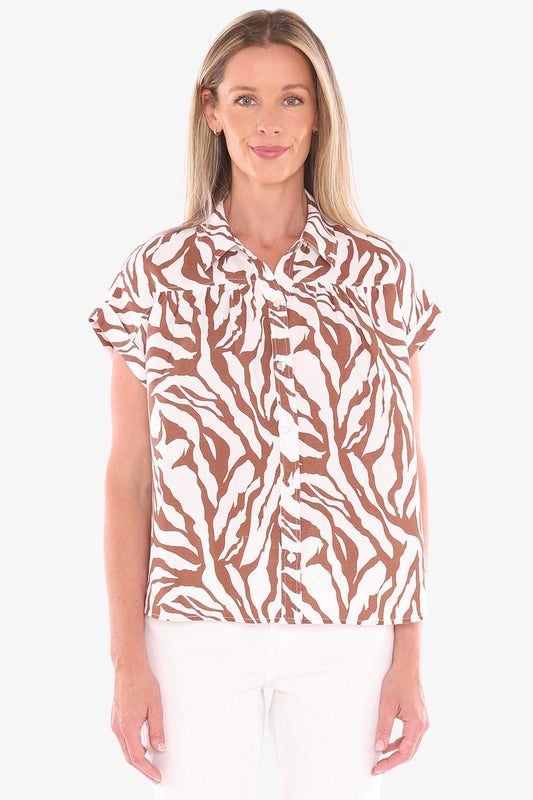 Zebra Mono Shirt (596J3166)