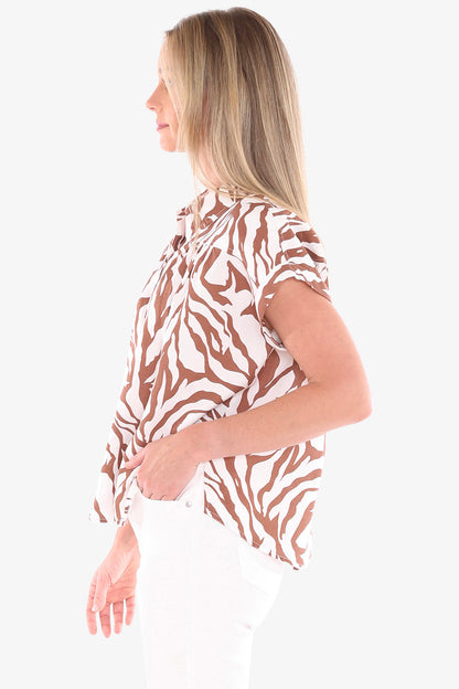 Zebra Mono Shirt (596J3166)