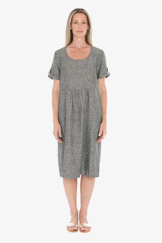 Gather Waist Dress (596J5097)