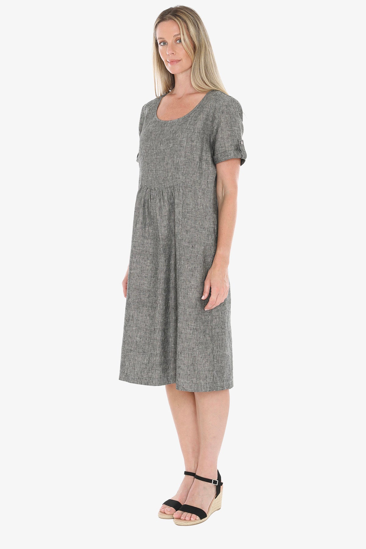 Gather Waist Dress (596J5097)