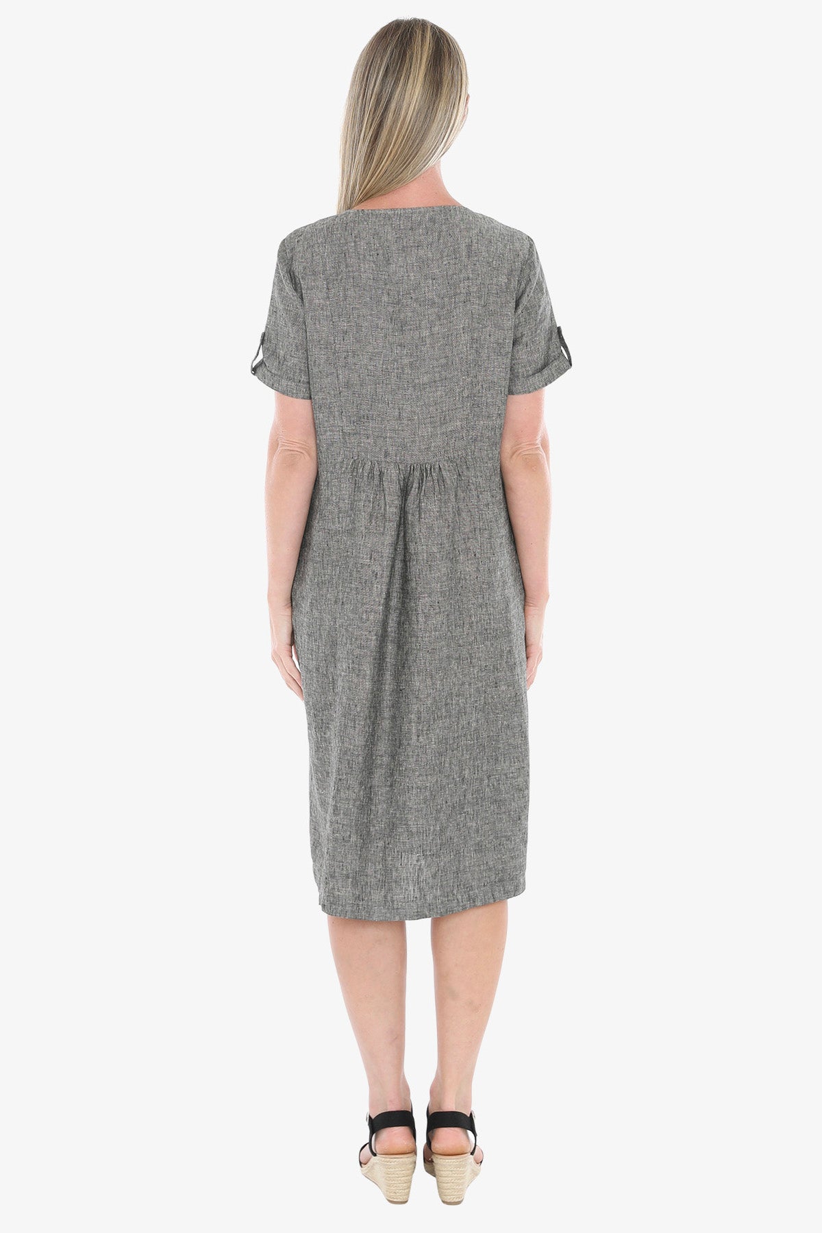 Gather Waist Dress (596J5097)