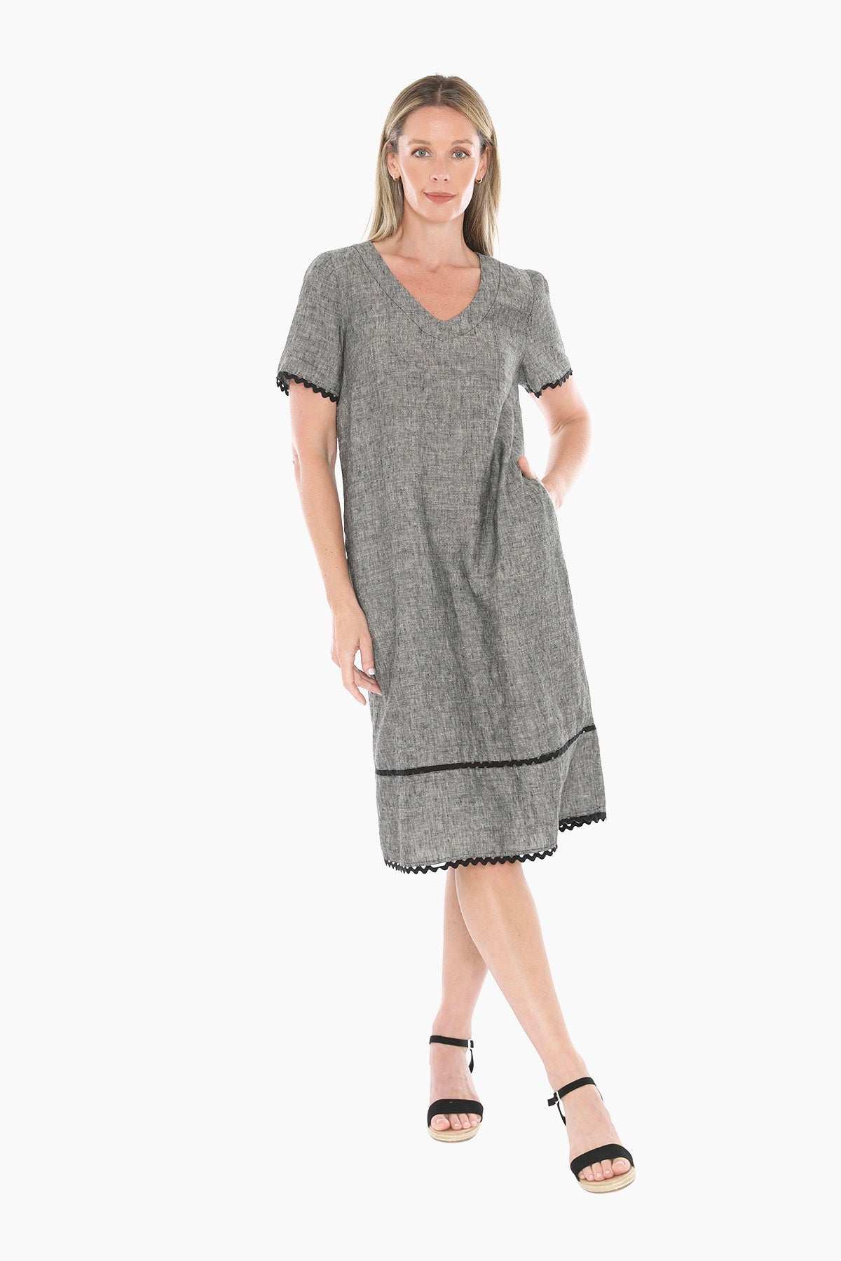 Ric Rac S/S Shift Dress (596J5101)