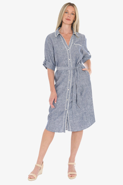 Blanket Stitch dress (596J5103)