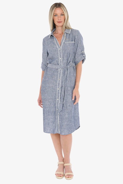 Blanket Stitch dress (596J5103)
