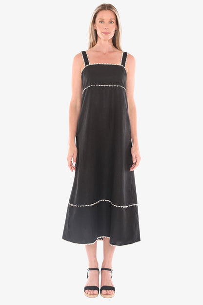 Ric Rac Maxi Dress (596J5158)