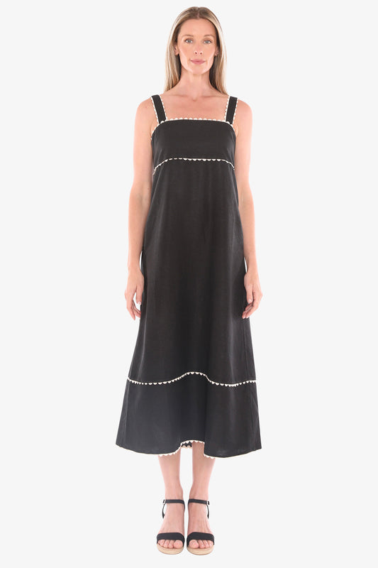 Ric Rac Maxi Dress (596J5158)