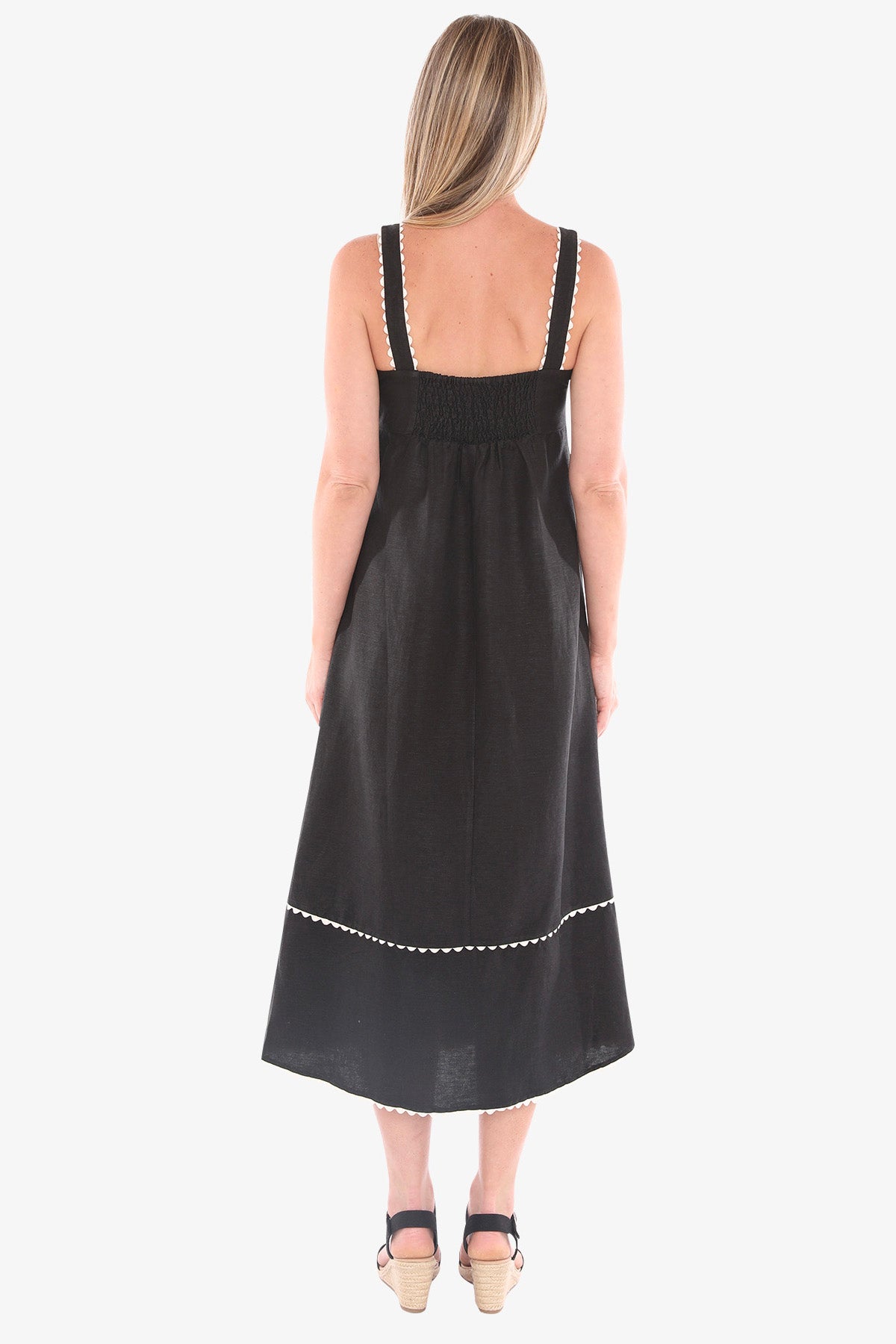 Ric Rac Maxi Dress (596J5158)