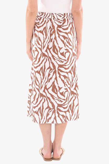 Zebra Mono Skirt (596J6167)