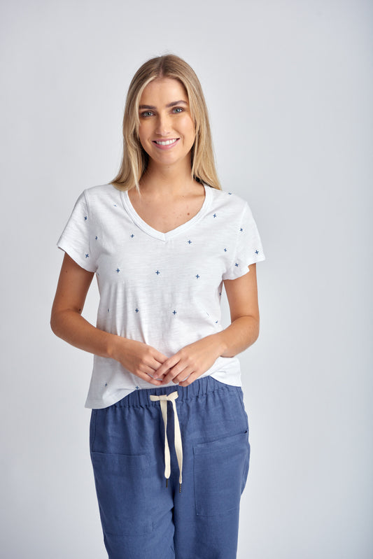 Embroidered Tee (C1385-S24)