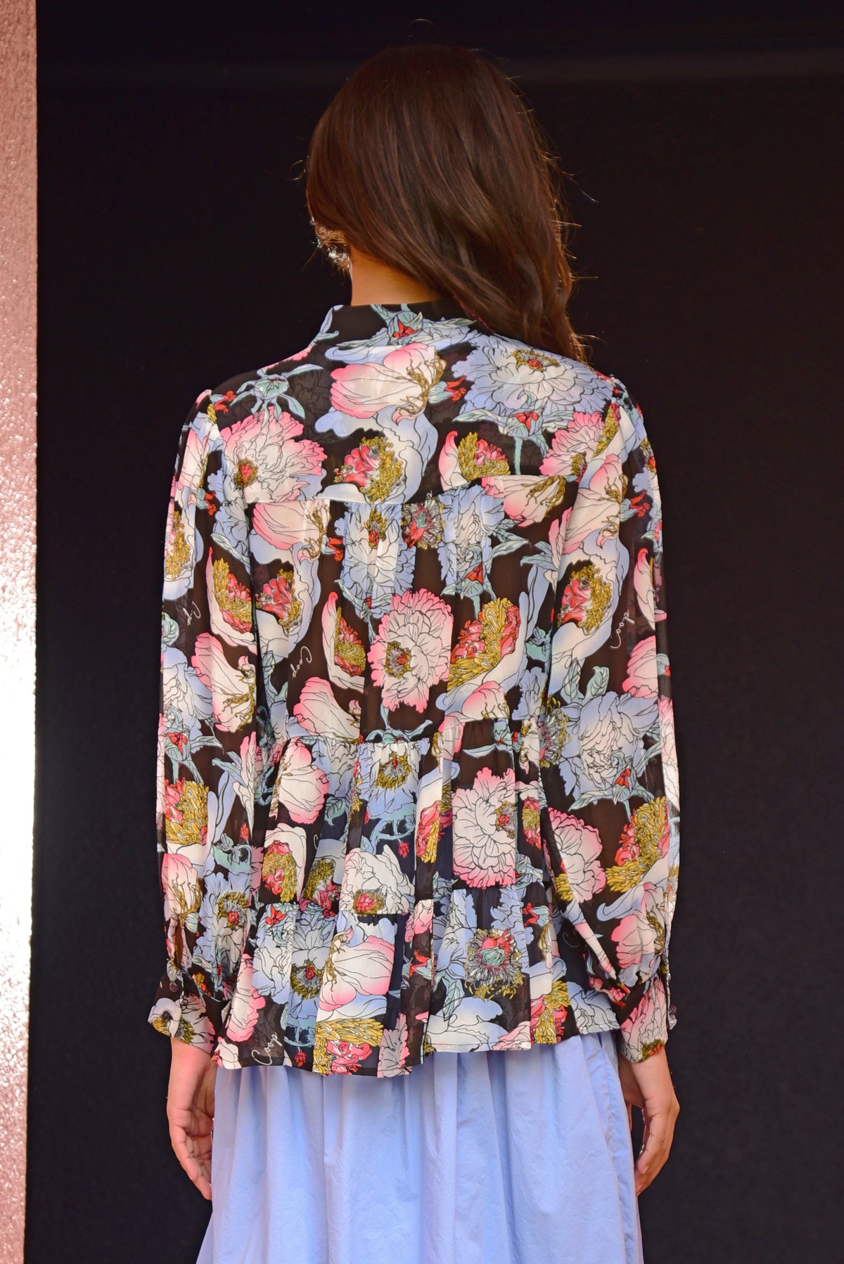 MAKE A V LINE Blouse (CP2786-05PF24)