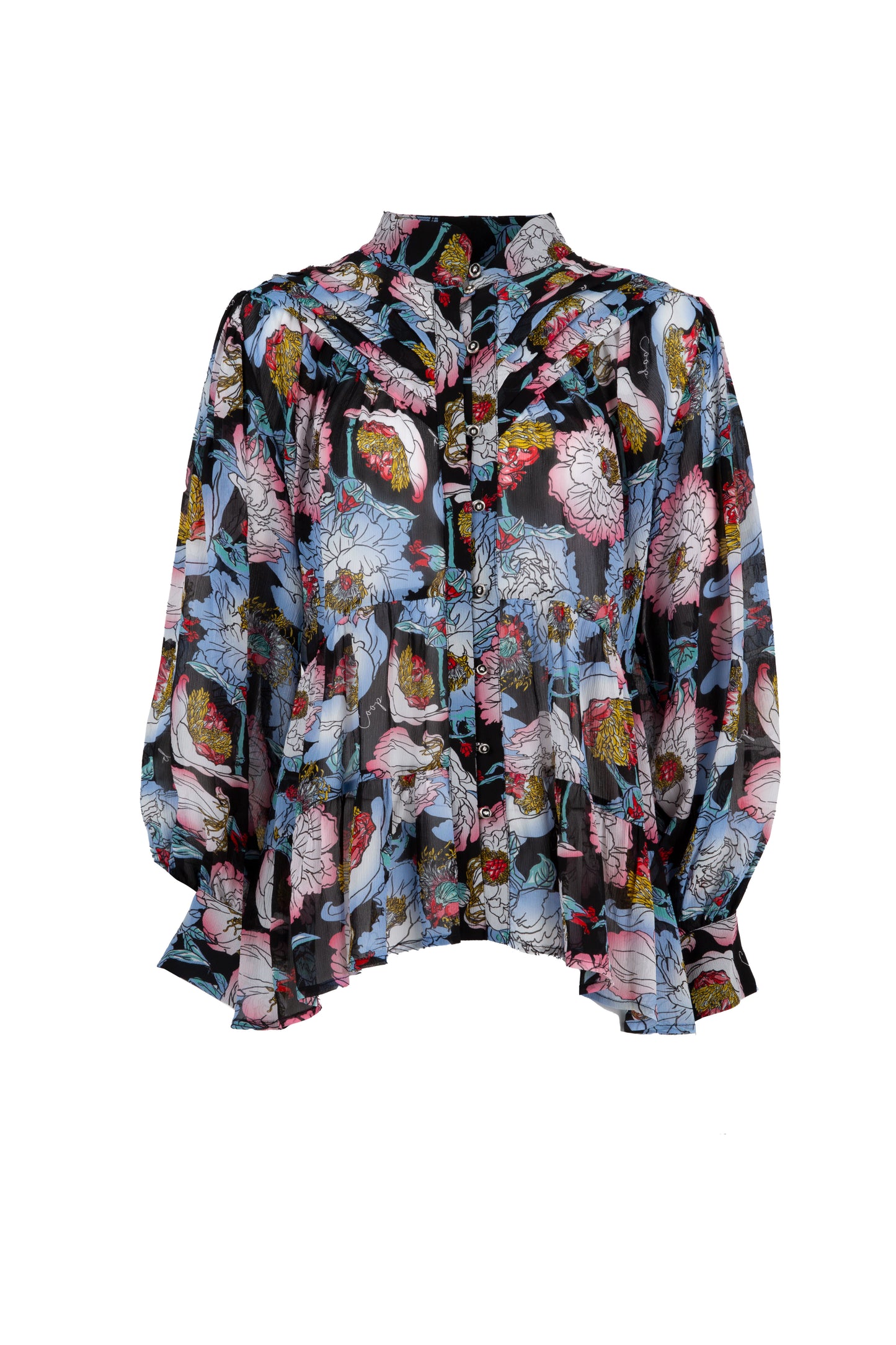 MAKE A V LINE Blouse (CP2786-05PF24)