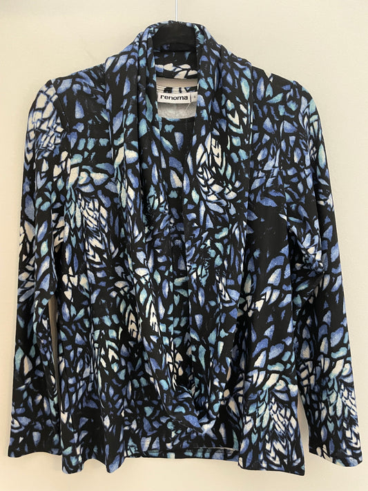 Long Sleeved Top with Snood (8604.17)