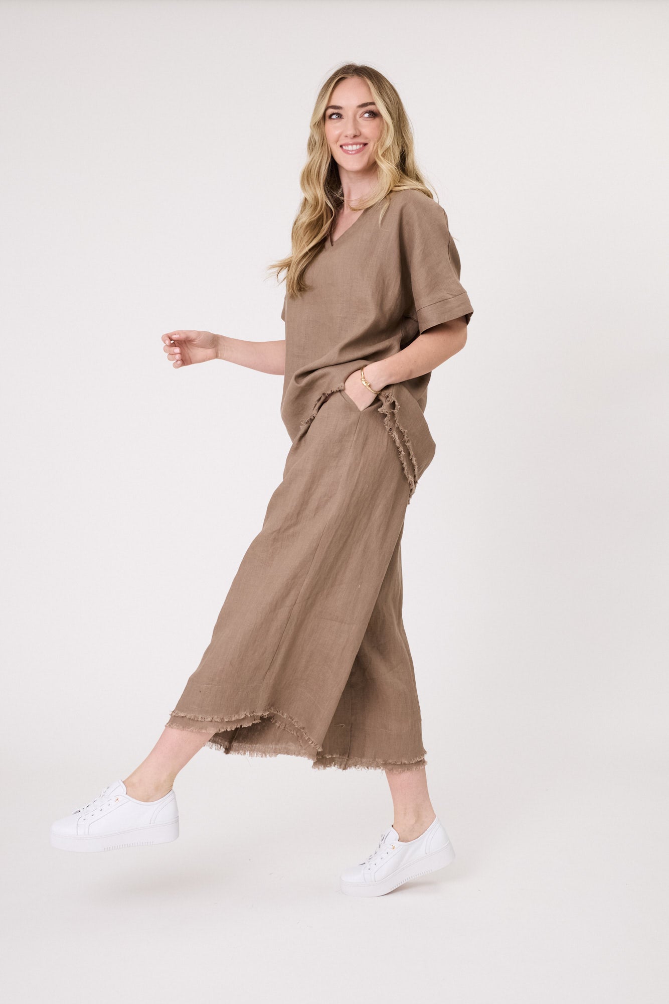Nicole Linen Pant (240LTDSS25)