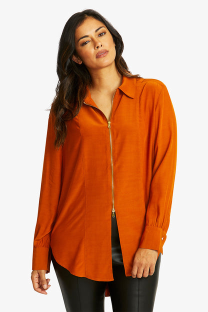 Allegra Zip Shirt (P585319)