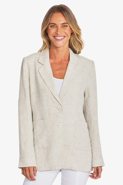 Erin Linen Jacket (P595404)