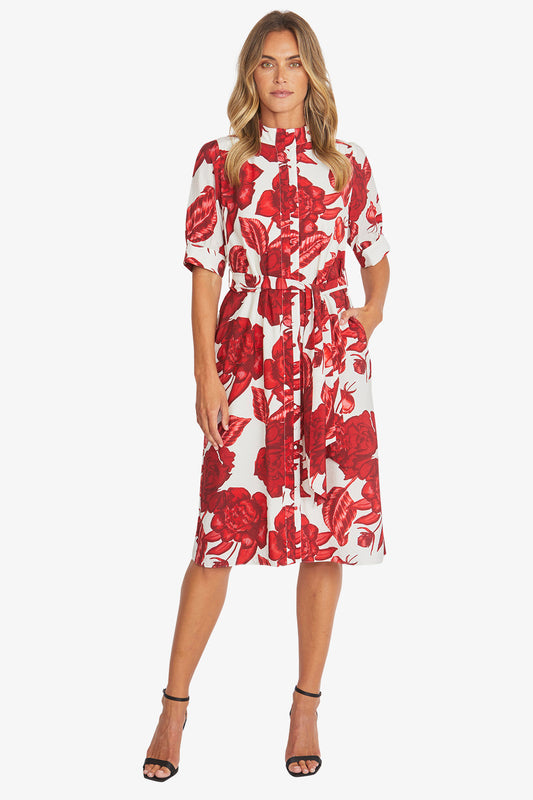 Valencia Belted Dress (P595508)