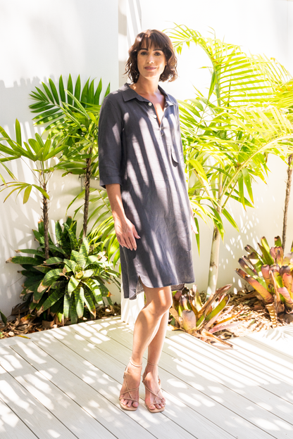 1 Pocket Popover Dress (SS346)