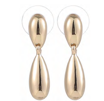 Long Gold Earrings (DE18)