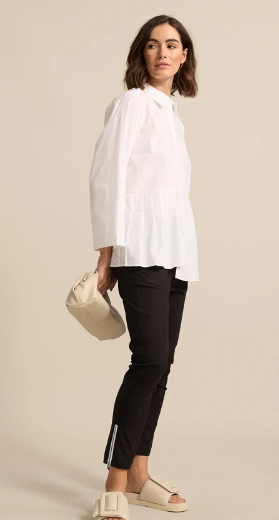 PLEATED ESSENTIAL SHIRT (YTMS54644)