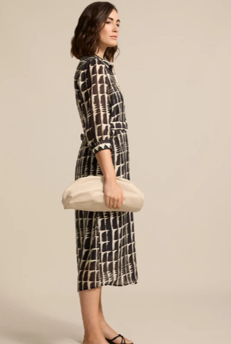 IKAT SHIRT DRESS (YTMS59309)