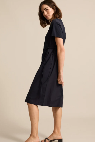 S/S SPLICED DRESS (YTMS59299)