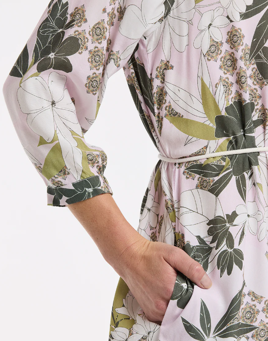 Floral Mosaic Dress (YTMS59311)