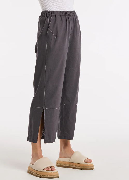 3/4 Split Hem Pant (YTMS58262)