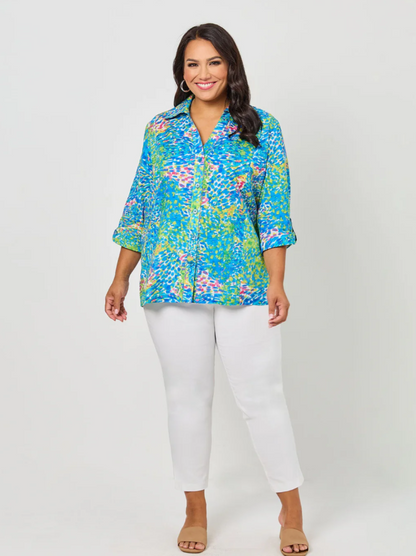 Collared Cotton Shirt (641058)