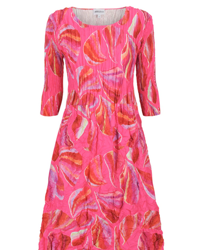 3/4 Sleeve Smash Pocket Dress (544)