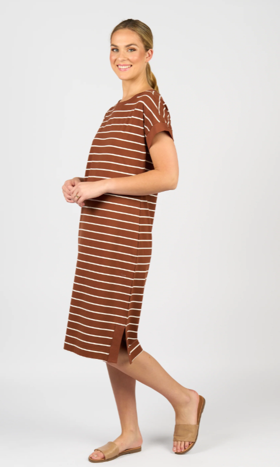 Drop Sleeve T-Shirt Dress (6120)