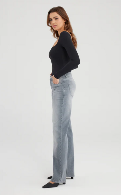 Nova Mid Waist Regular Length 5 Pocket Jeans (Nova)