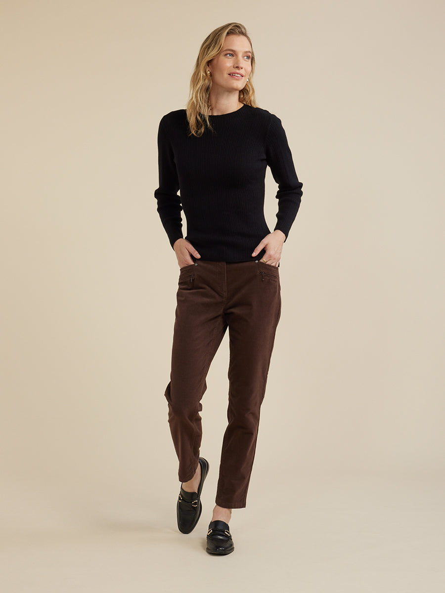 Slimline Cord Pant (YT24W8356)