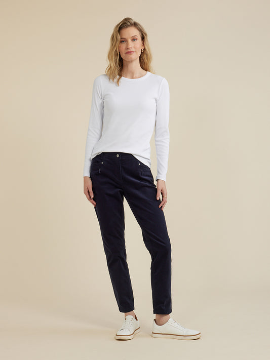 Slimline Cord Pant (YT24W8356)