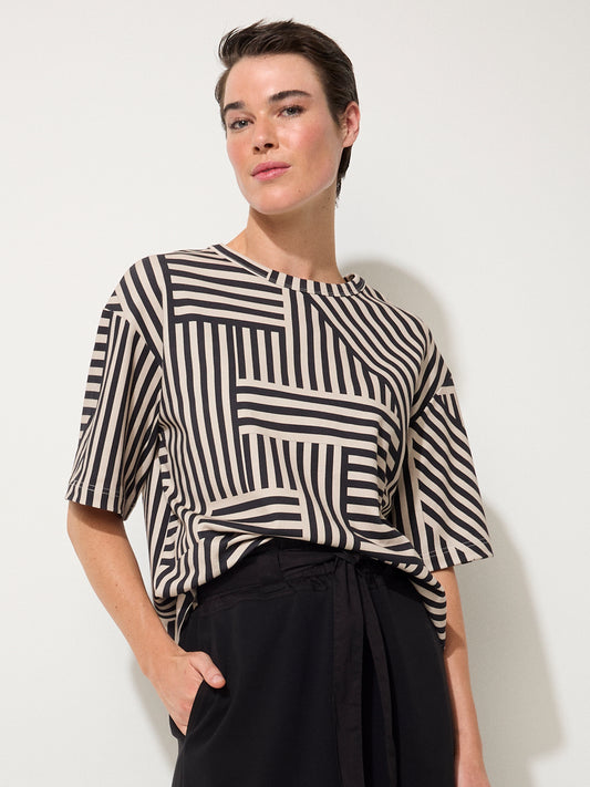 Spliced Stripe Tee (YTMP7497)