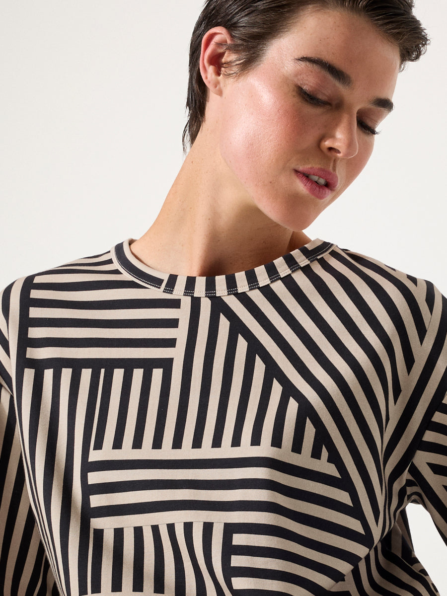 Spliced Stripe Tee (YTMP7497)