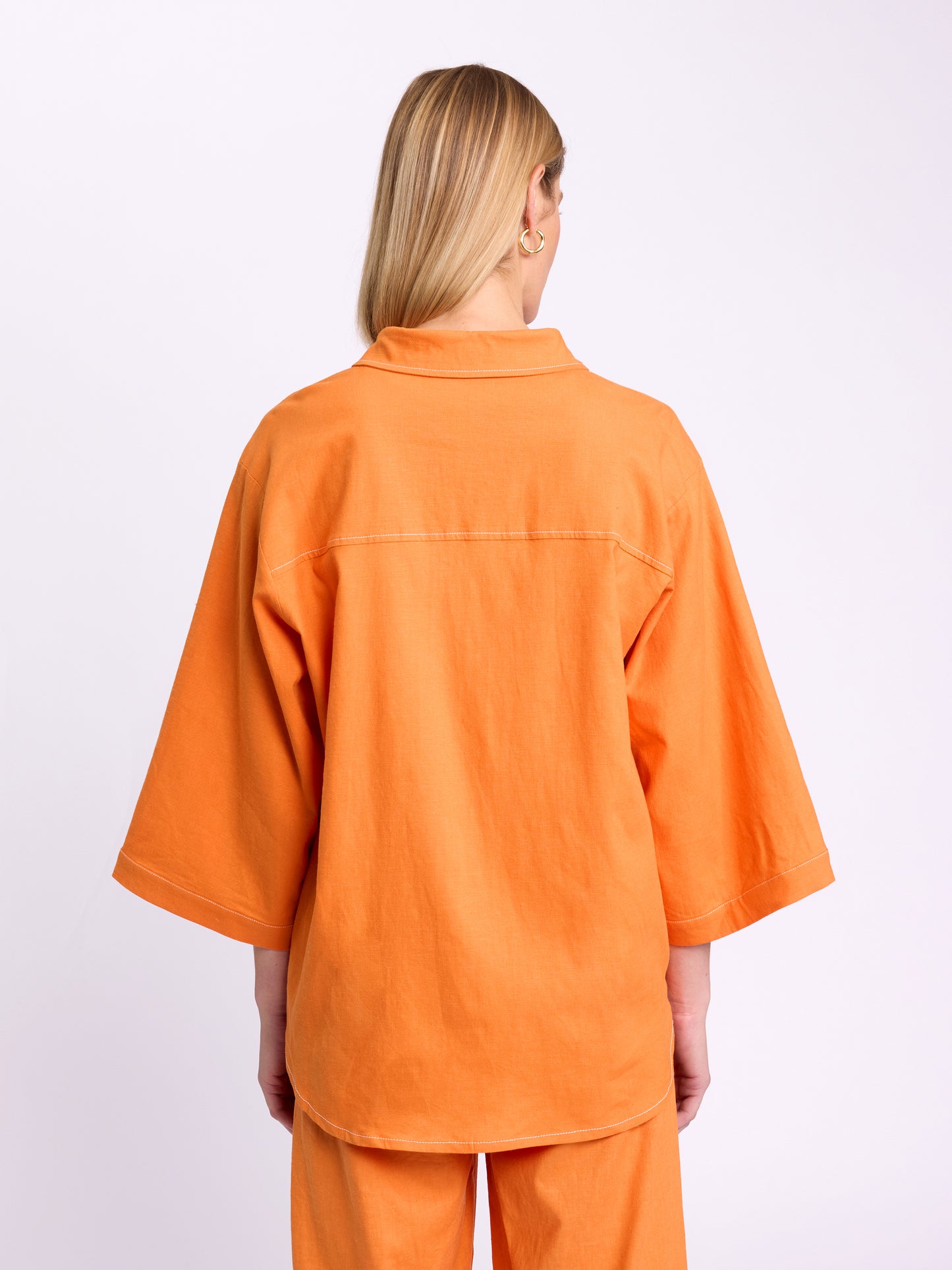 SPLICED POCKET SHIRT (YTMS54645)