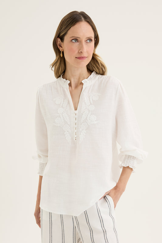 Ricamo Blouse (YTWN4276)