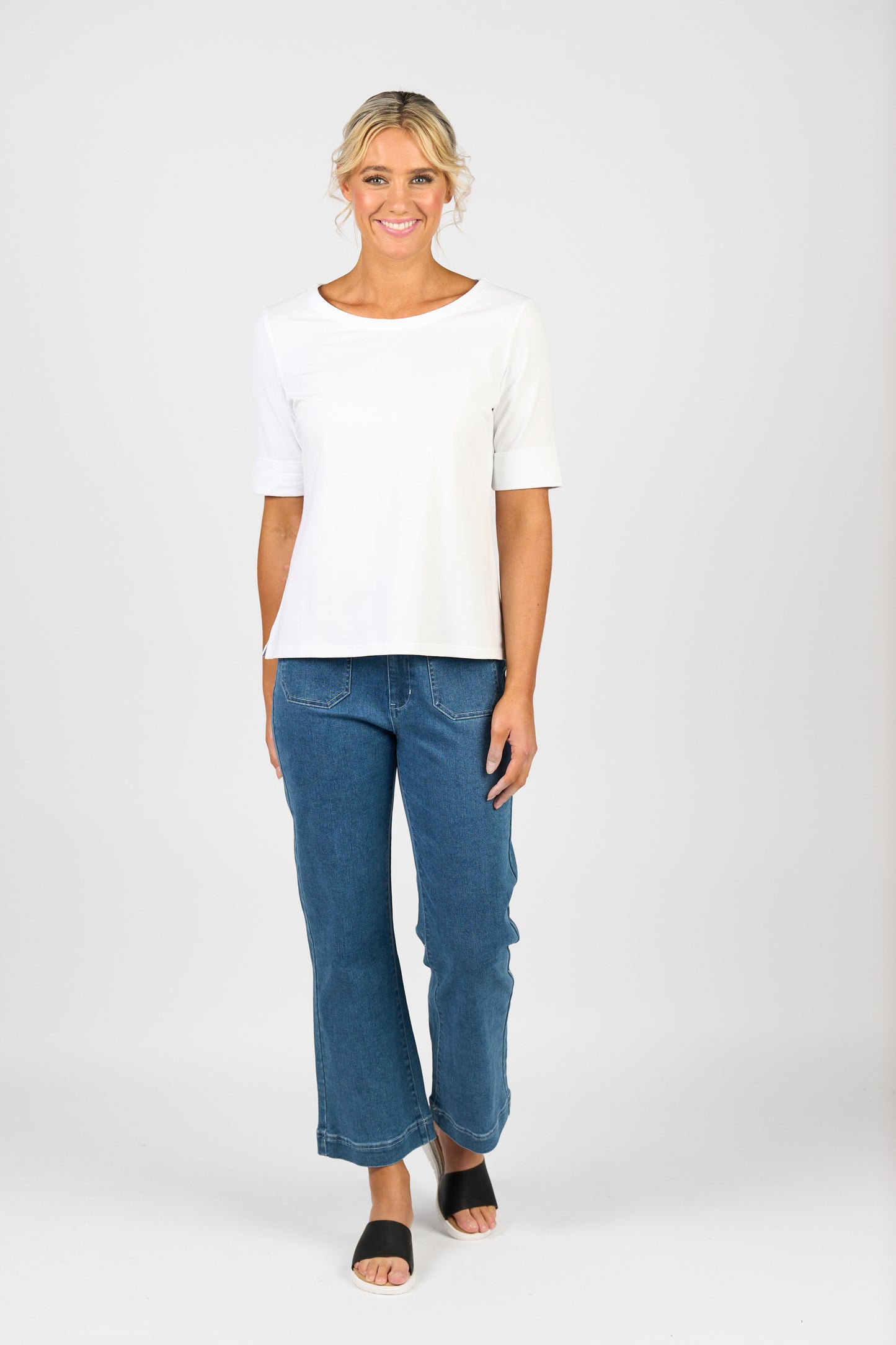 Boat Neck Top (4262)