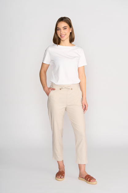 7/8 Length Slim-Leg Pants (5791A)