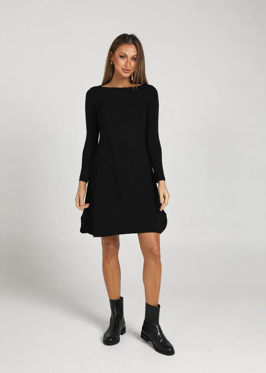 Cher Dress Sleeved (18NB023)