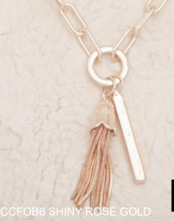 Tassel Chain Necklace (CCFOB6)