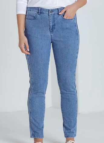 Full Length Panelled Jean (YTMW38188)