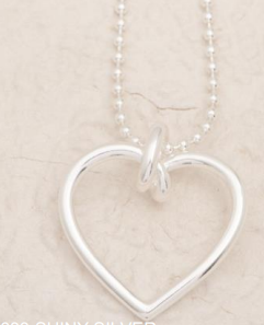 Shiny Silver Necklace (8883)